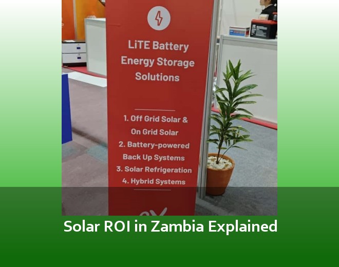 Solar ROI in Zambia Explained